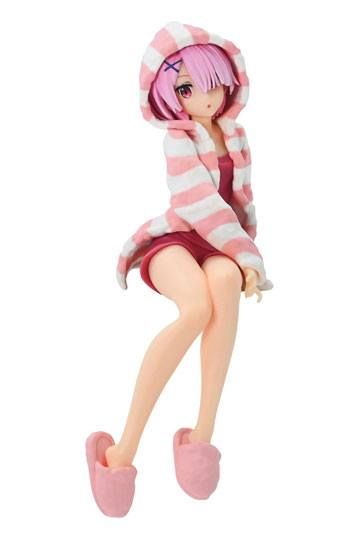 Re:Zero Noodle Stopper PVC Statue Ram Room Wear 14 cm