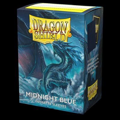 Dragon Shield Hüllen Standardgröße Matte Midnight Blue (100 Stück)