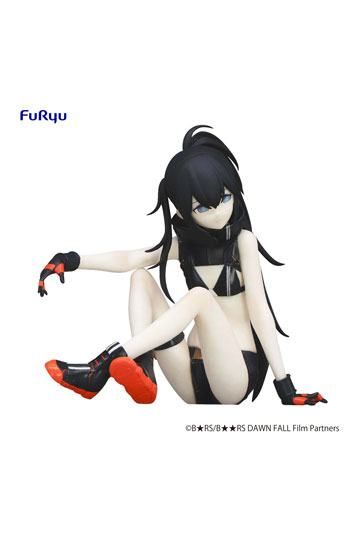 Black Rock Shooter Dawn Fall Noodle Stopper PVC Statue Black Rock Shooter 9 cm