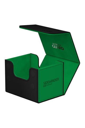 Ultimate Guard Sidewinder Deckbox für 100+ Karten XenoSkin SYNERGY Schwarz/Grün