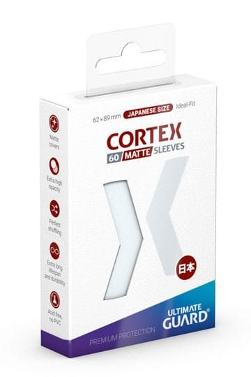 Ultimate Guard Cortex Hüllen japanische Größe Matt Transparent (60 Stück)