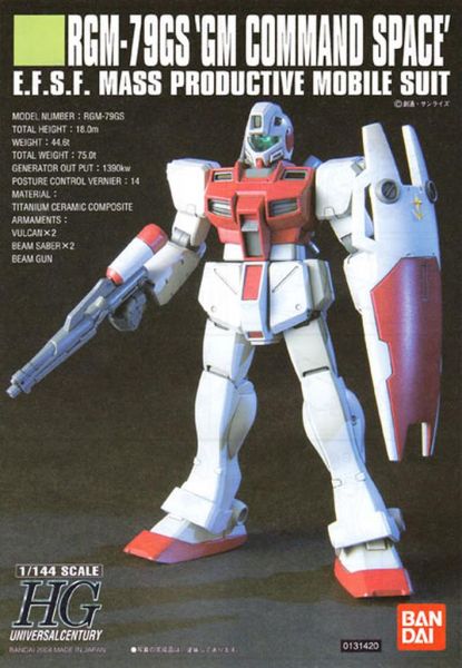 Gundam Modelkit 1/144 HGUC GM Command Space