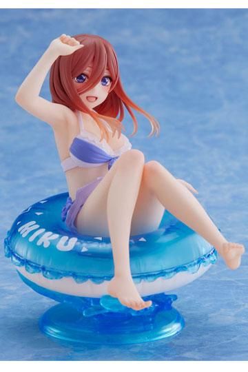 The Quintessential Quintuplets Aqua Float Girls PVC Statue Miku Nakano 20 cm