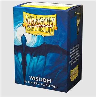 Dragon Shield Dual Matte Hüllen Standardgröße Wisdom (100 Stück)