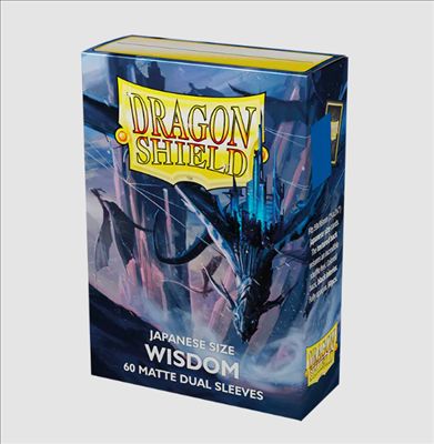 Dragon Shield Dual Matte Hüllen japanische Größe Wisdom (60 Stück)