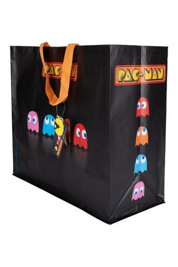 Pac-Man Tragetasche Schwarz