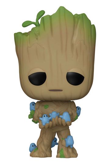 Ich bin Groot Funko POP! Vinyl Figur Groot w/ Grunds 9 cm