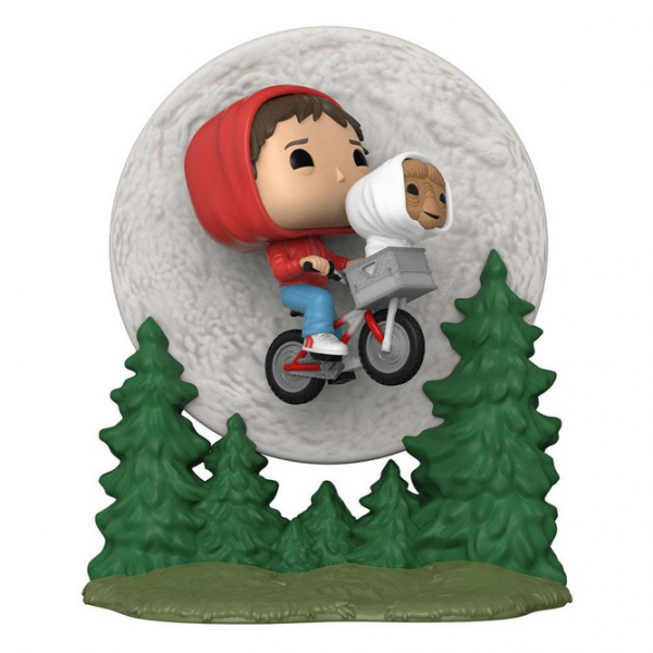 E.T. Der Außerirdische Funko POP! Moment Vinyl Figur Elliot and ET Flying (GITD) 9 cm