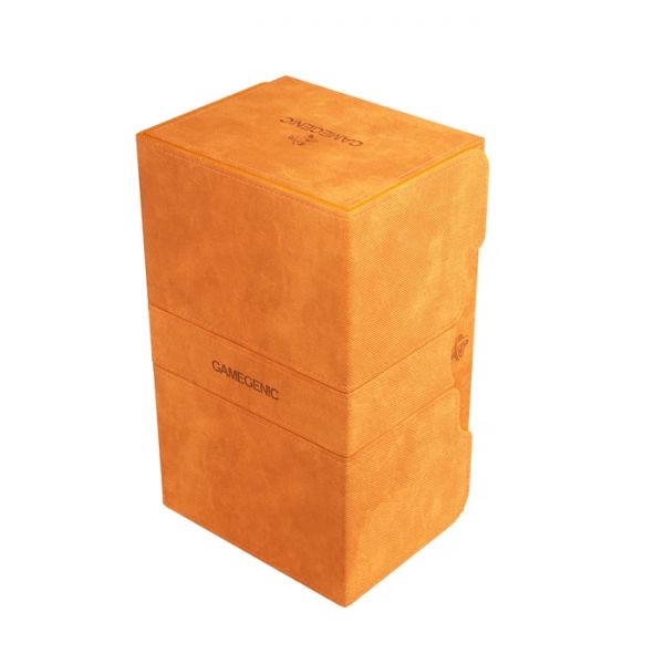 Gamegenic Deckbox Stronghold für 200+ Karten XL Schwarz/Orange