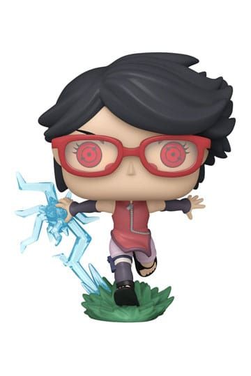 Naruto Next Generations Funko POP! Animation Vinyl Figur Sarada w/Sharingan 9 cm