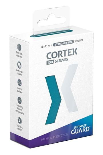 Ultimate Guard Cortex Hüllen Standardgröße Petrolblau (100 Stück)