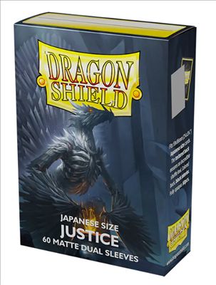 Dragon Shield Dual Matte Hüllen japanische Größe Justice (60 Stück)