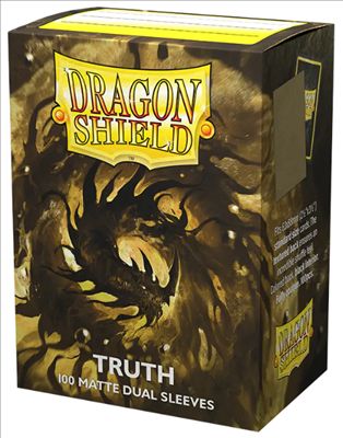Dragon Shield Dual Matte Hüllen Standardgröße Truth (100 Stück)