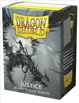 Dragon Shield Dual Matte Hüllen Standardgröße Justice (100 Stück)