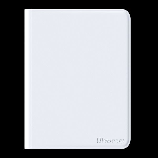 Ultra Pro Vivid 9-Pocket PRO-Binder mit Reißverschluss Weiß