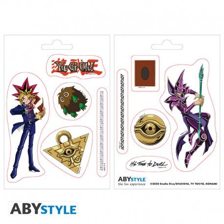 Yu-Gi-Oh! Sticker Yugi und Dunkler Magier