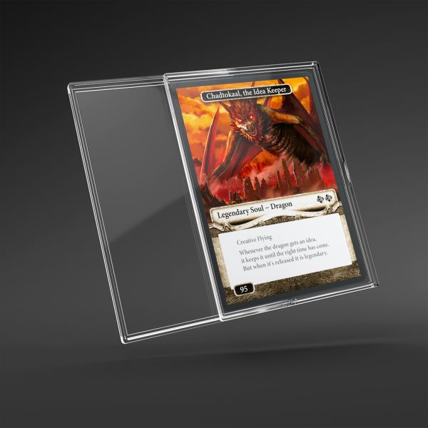 Gamegenic Slide Card Case Hüllen Transparent (12 Stück)