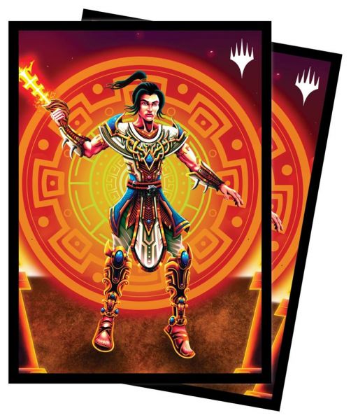 Ultra Pro Deck Protector Hüllen Standardgröße Magic the Gathering The Lost Caverns of Ixalan Kellan, Daring Traveler (100 Stück)