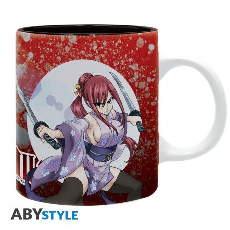 Fairy Tail Tasse 320ml Erza & Jellal