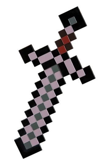 Minecraft Kunststoff-Replik Nether Sword 51 cm