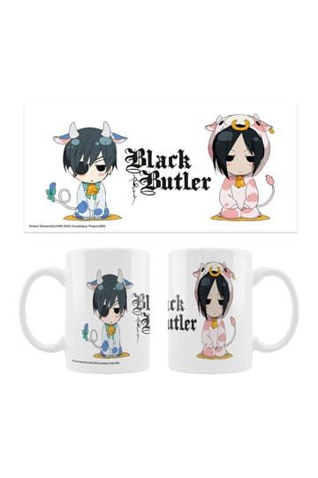 Black Butler Keramiktasse Kuh Kostüm