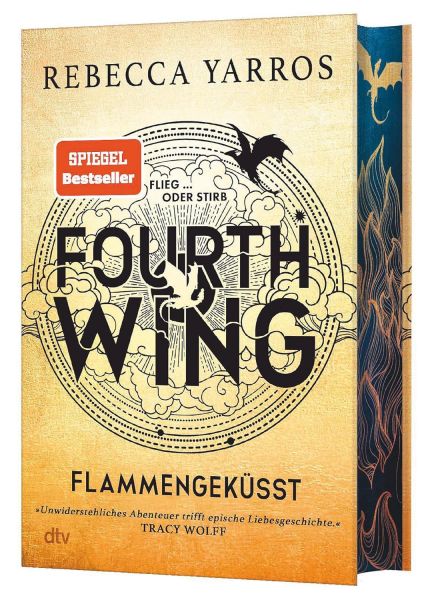 Yarros, Rebecca: Flammengeküsst 01 Fourth Wing Deluxe