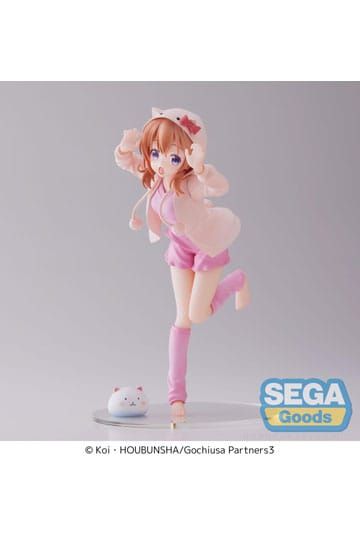 Is the Order a Rabbit Luminasta PVC Statue Rabbit House Tea Party: BLOOM Cocoa 18 cm