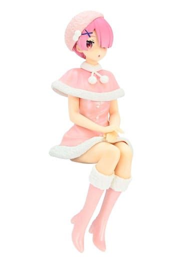 Re:Zero Starting Life in Another World Noodle Stopper PVC Statue Ram Snow 14 cm