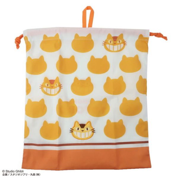 Mein Nachbar Totoro Stoffbeutel Catbus Silhouette 20 x 19 cm