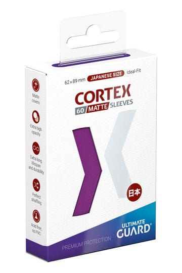 Ultimate Guard Cortex Hüllen japanische Größe Matt Lila (60 Stück)
