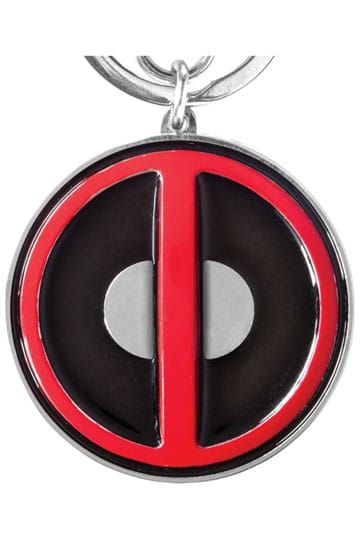 Marvel Metall-Schlüsselanhänger Deadpool Logo