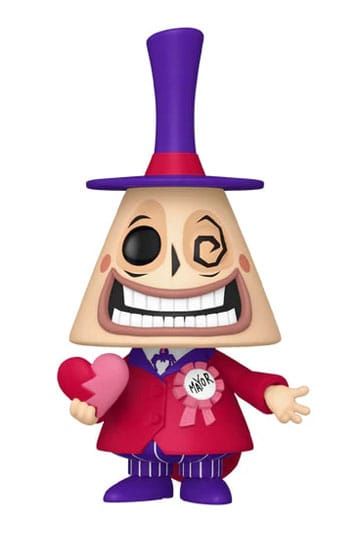 Nightmare before Christmas Valentines POP! Disney Vinyl Figur Mayor 9 cm
