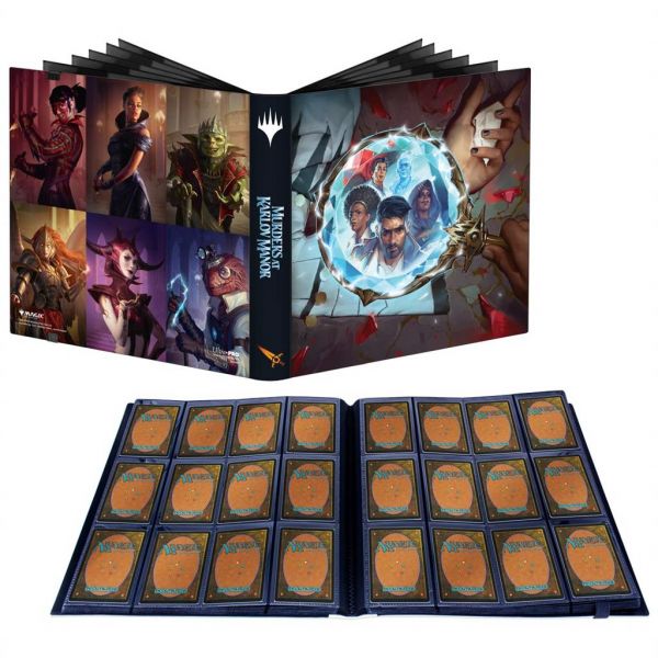 Ultra Pro 12-Pocket Pro-Binder Kartenmappe Magic The Gathering Murders at Karlov Manor Booster Box Art