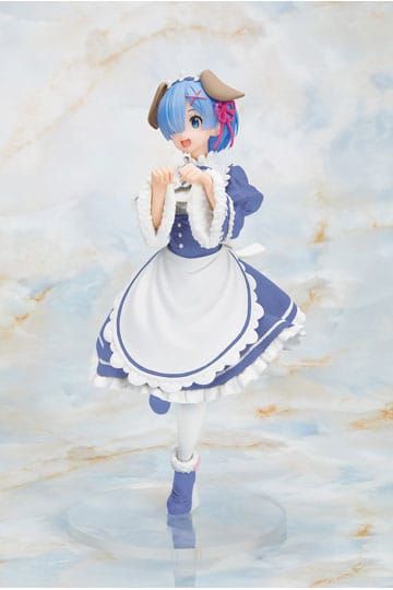 Re:Zero - Starting Life in Another World PVC Statue Rem Memory Snow Puppy Ver. Renewal Edition