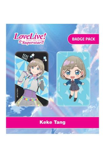 Love Live! Ansteck-Buttons Doppelpack Keke Tang