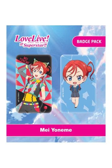 Love Live! Ansteck-Buttons Doppelpack Mei Yoneme