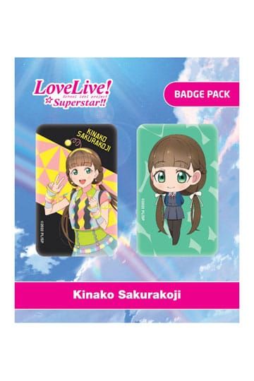 Love Live! Ansteck-Buttons Doppelpack Kinako Sakurakoji
