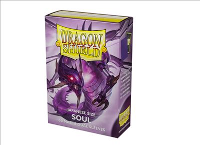 Dragon Shield Dual Matte Hüllen japanische Größe Metallic Purple / Soul (60 Stück)