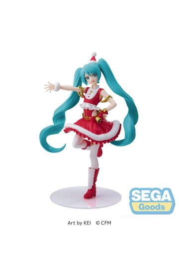 Hatsune Miku Luminasta PVC Statue Hatsune Miku Christmas 2023 20 cm