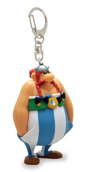 Asterix PVC Schlüsselanhänger Obelix mit Händen in der Tasche