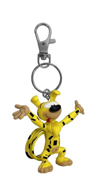 Marsupilami PVC Schlüsselanhänger glücklich