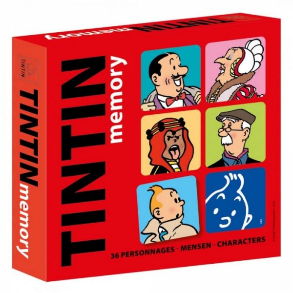 Tim und Struppi Memory Charaktere