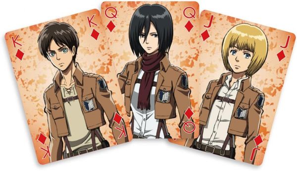 Attack On Titan Spielkarten