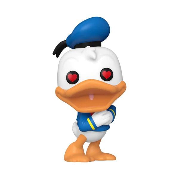 Disney DD 90th Anniversary Funko POP! Disney Vinyl Figur Donald Duck(heart eyes) 9 cm