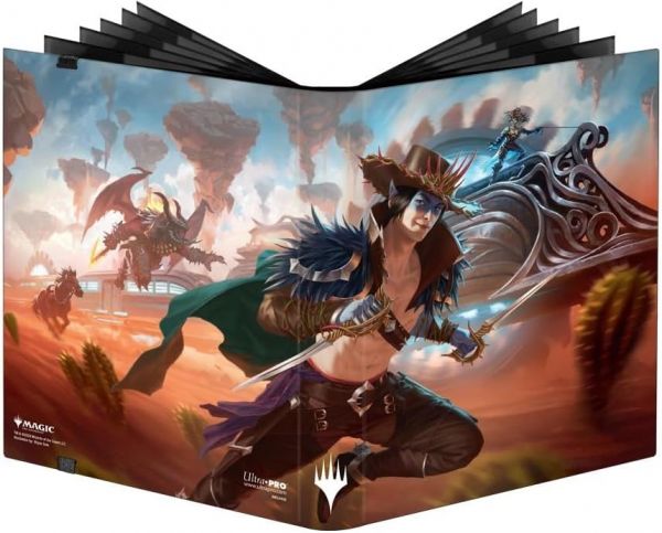 Ultra Pro 9-Pocket Pro-Binder Kartenmappe Magic the Gathering Outlaws of Thunder Junction Marketing Art