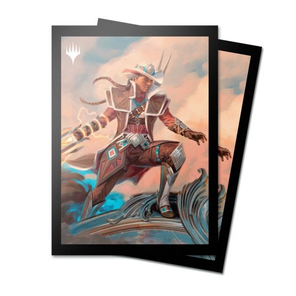 Ultra Pro Deck Protector Hüllen Standardgröße Magic the Gathering Outlaws of Thunder Junction Annie Flash, The Veteran (100 Stück)