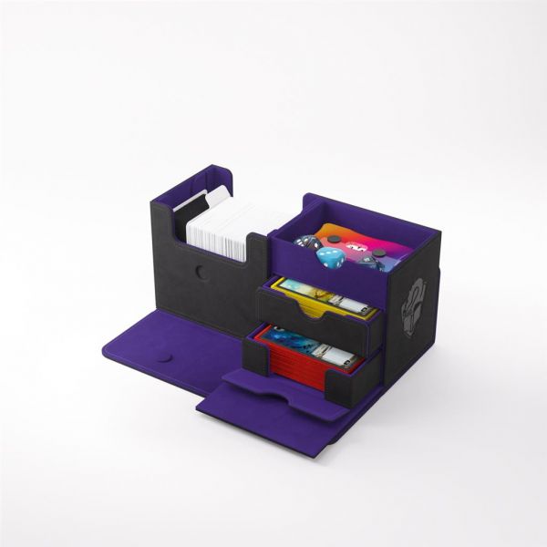 Gamegenic The Academic Aufbewahrungsbox für 133+ Karten Schwarz/Violett
