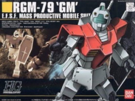 Gundam Modelkit 1/144 HGUC RGM-79 GM