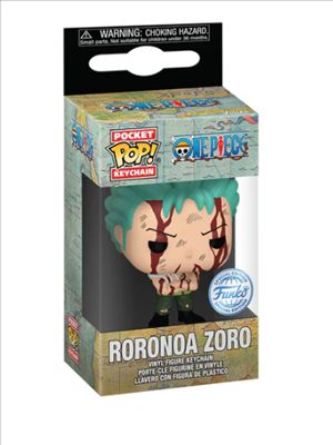 One Piece Funko POP! Vinyl Schlüsselanhänger 4 cm Zoro Nothing Happened