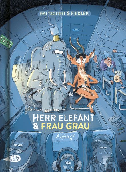 Herr Elefant und Frau Grau Abflug
